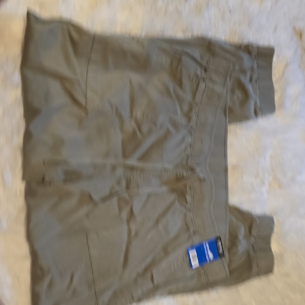 Buffalo David Bitton Women's Olive Green Cargo Drawstring Pants - Picture 3 of 4